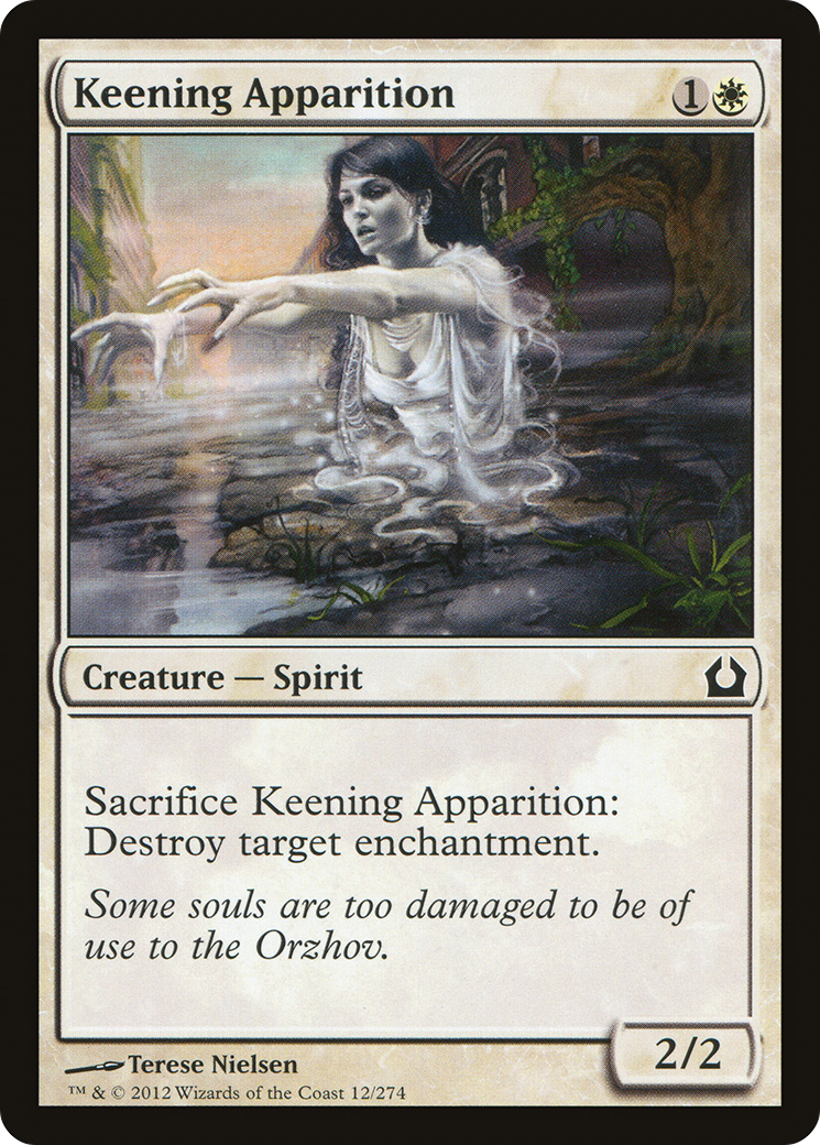 Return to Ravnica - (RTR-012) - Keening Apparition