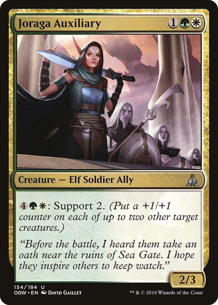 Oath of the Gatewatch - (OGW-154) - Joraga Auxiliary