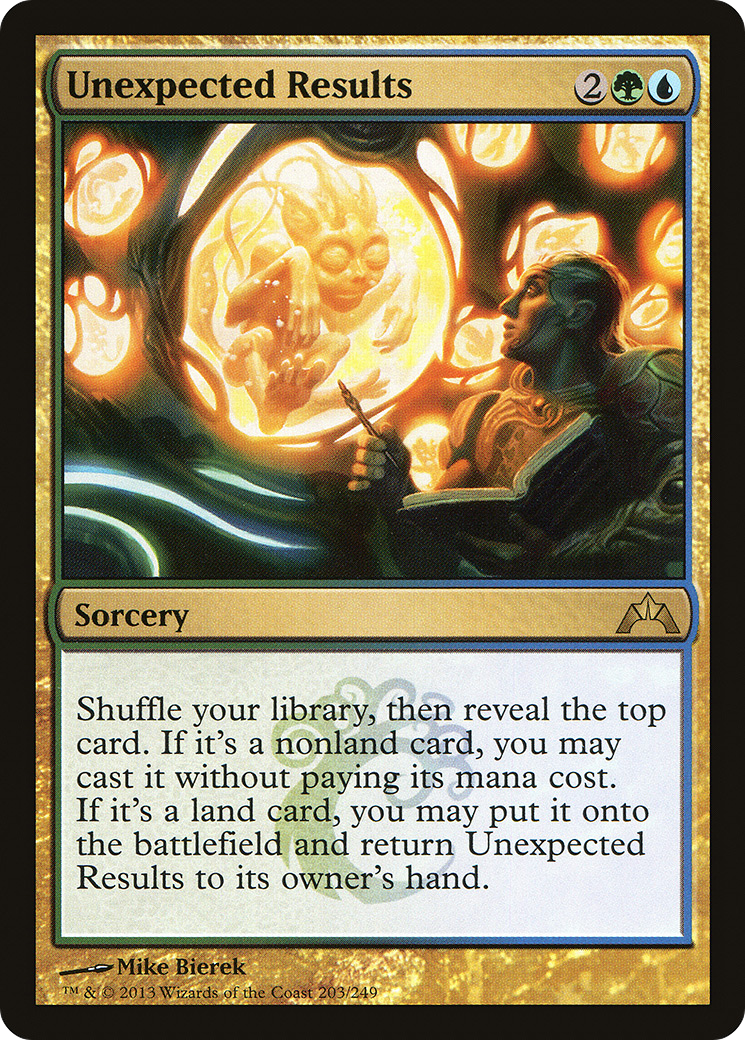 Gatecrash - (GTC-203) - Unexpected Results