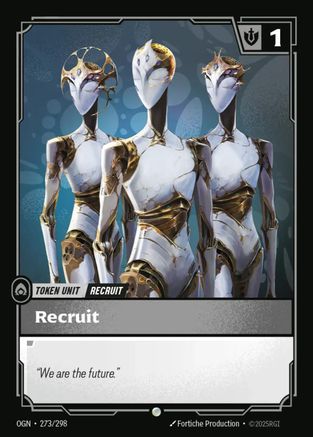 Origins (273/298): Recruit (273) // Buff -