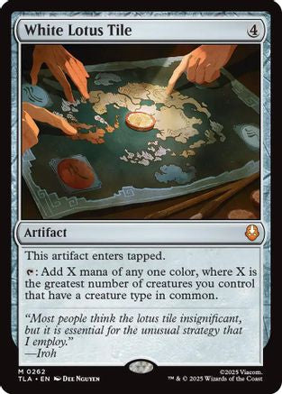 Avatar: The Last Airbender - (TLA-262) - White Lotus Tile