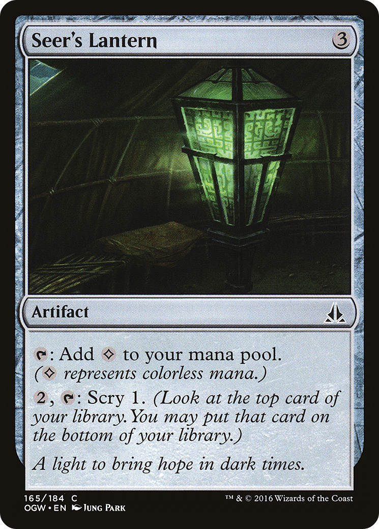 Oath of the Gatewatch - (OGW-165) - Seer's Lantern Foil