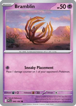 ME02 Phantasmal Flames  046 Bramblin  - Reverse Holofoil - Common