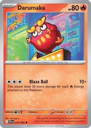 ME02 Phantasmal Flames  015 Darumaka  - Common
