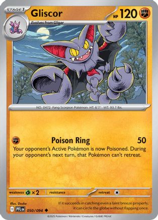 ME02 Phantasmal Flames  050 Gliscor  - Uncommon