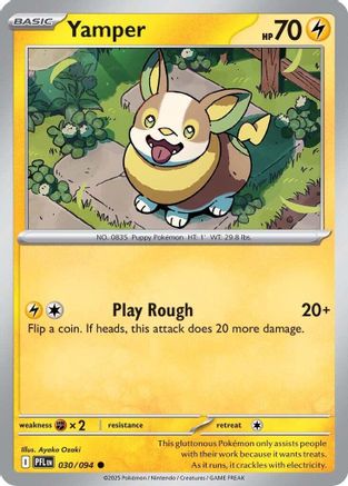 ME02 Phantasmal Flames  030/094 Yamper  - Common
