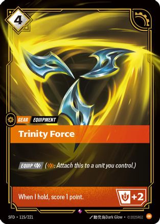 Spiritforged (115/221): Trinity Force - Foil