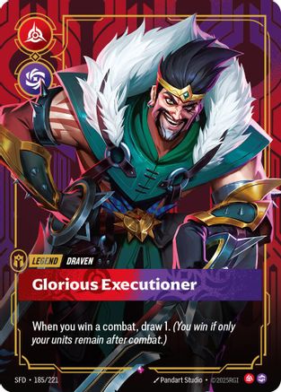 Spiritforged (185/221): Draven - Glorious Executioner - Foil