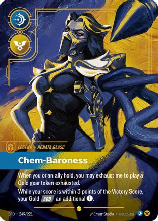 Spiritforged (249/221): Renata Glasc - Chem-Baroness (Overnumbered) - Foil