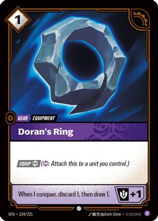 Spiritforged (124/221): Doran's Ring - Foil