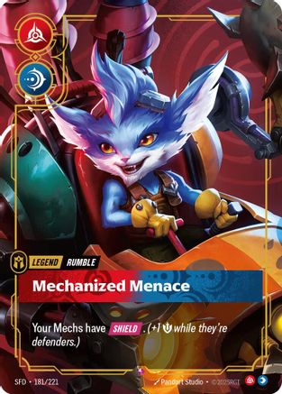 Spiritforged (181/221): Rumble - Mechanized Menace - Foil