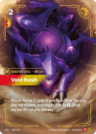Spiritforged (188/221): Void Rush - Foil
