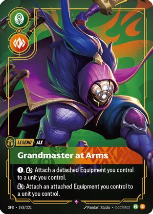 Spiritforged (193/221): Jax - Grandmaster At Arms - Foil