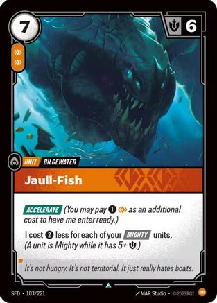 Spiritforged (103/221): Jaull-Fish - Foil