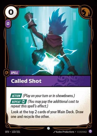 Spiritforged (122/221): Called Shot - Foil