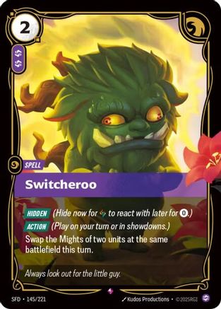 Spiritforged (145/221): Switcheroo - Foil