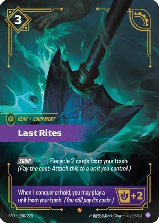 Spiritforged (150/221): Last Rites - Foil