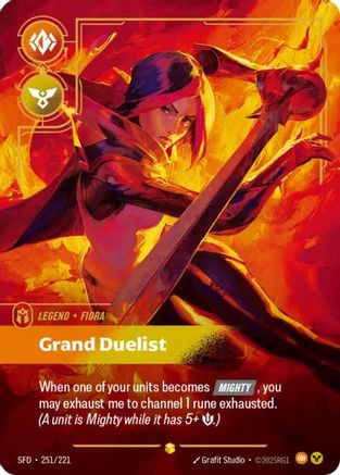 Spiritforged (251/221): Fiora - Grand Duelist (Overnumbered) - Foil
