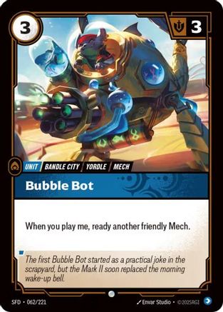 Spiritforged (062/221): Bubble Bot -