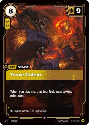Spiritforged (174/221): Trove Golem - Foil
