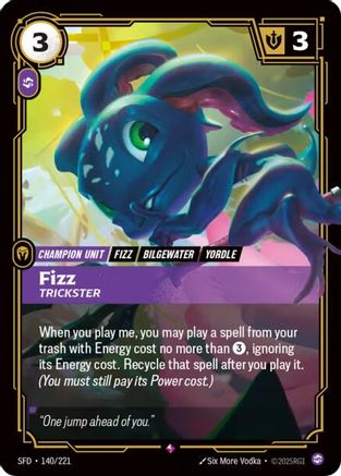 Spiritforged (140/221): Fizz - Trickster - Foil