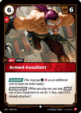 Spiritforged (002/221): Armed Assailant -