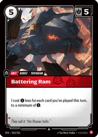 Spiritforged (012/221): Battering Ram - Foil