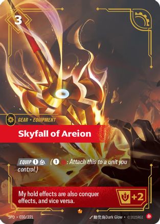 Spiritforged (030/221): Skyfall of Areion - Foil