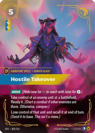 Spiritforged (202/221): Hostile Takeover - Foil