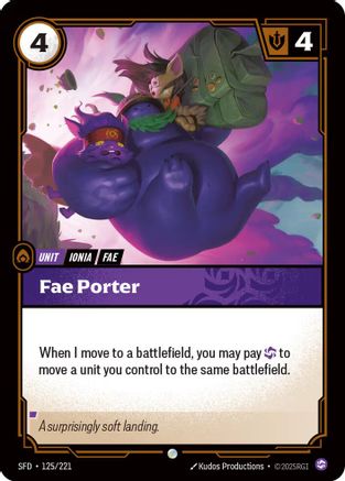 Spiritforged (125/221): Fae Porter -
