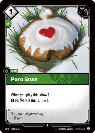 Spiritforged (046/221): Poro Snax - Foil