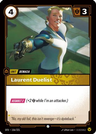 Spiritforged (156/221): Laurent Duelist - Foil