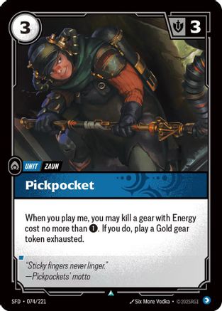 Spiritforged (074/221): Pickpocket - Foil