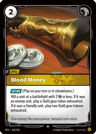 Spiritforged (162/221): Blood Money - Foil