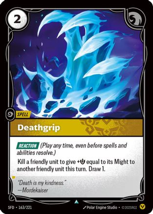 Spiritforged (163/221): Deathgrip - Foil