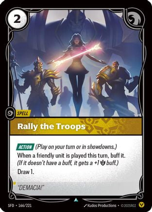 Spiritforged (166/221): Rally the Troops - Foil