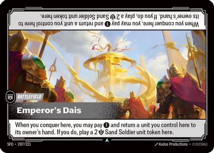 Spiritforged (207/221): Emperor's Dais -