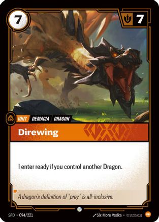 Spiritforged (094/221): Direwing - Foil