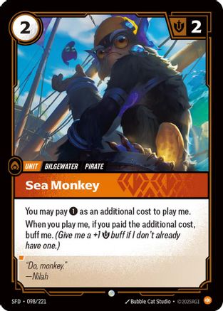 Spiritforged (098/221): Sea Monkey -