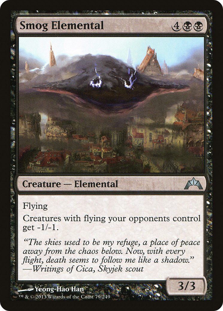 Gatecrash - (GTC-079) - Smog Elemental Foil