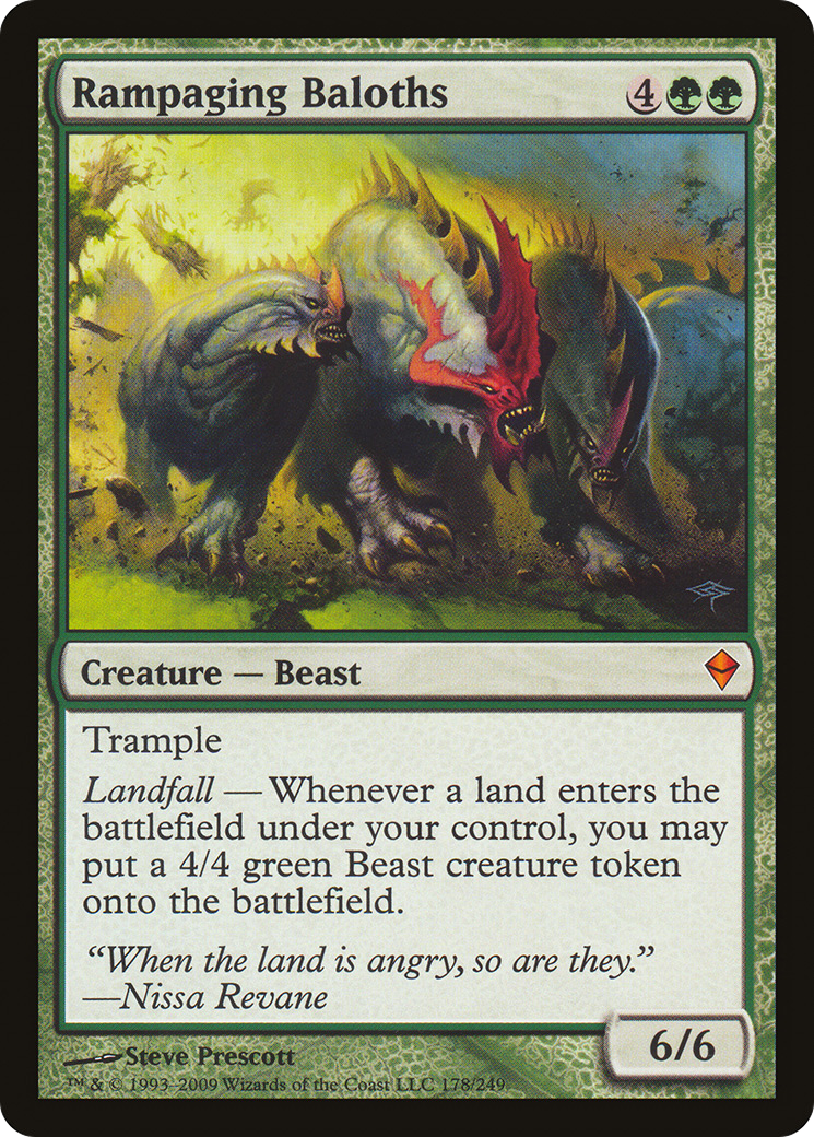 Zendikar - (ZEN-178) - Rampaging Baloths