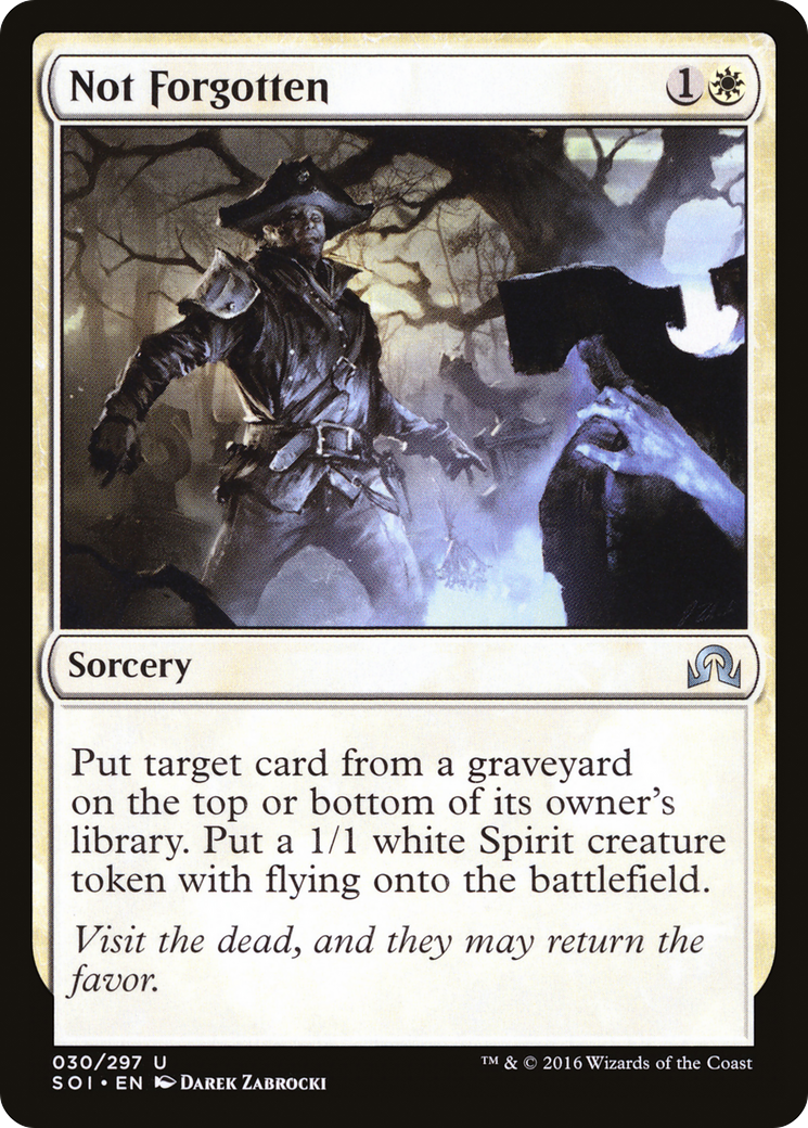 Shadows over Innistrad - (SOI-030) - Not Forgotten