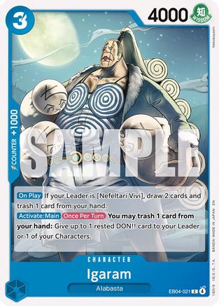 The Azure Seas Seven  EB04-021 Igaram (EB04-021)  - Common