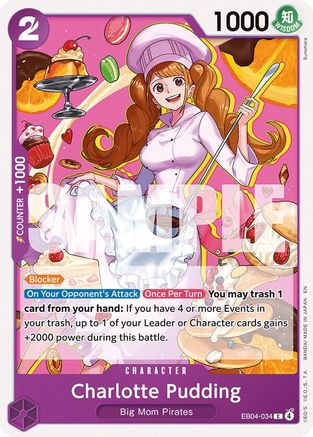 The Azure Seas Seven  EB04-034 Charlotte Pudding (EB04-034)  - Common