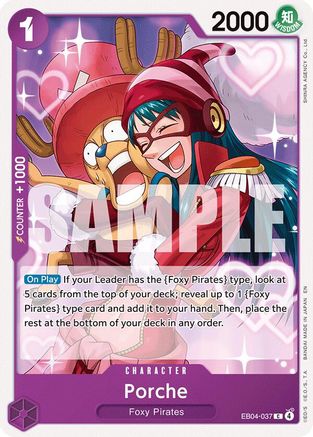 The Azure Seas Seven  EB04-037 Porche (EB04-037)  - Common