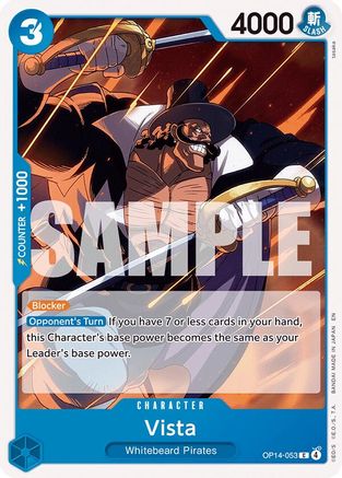 The Azure Seas Seven  OP14-053 Vista (OP14-053)  - Common
