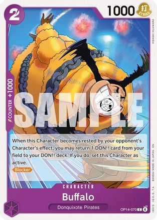 The Azure Seas Seven  OP14-070 Buffalo (OP14-070)  - Common