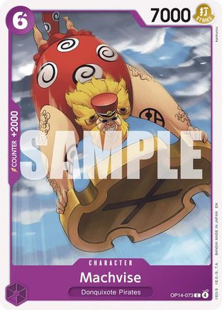 The Azure Seas Seven  OP14-073 Machvise (OP14-073)  - Common