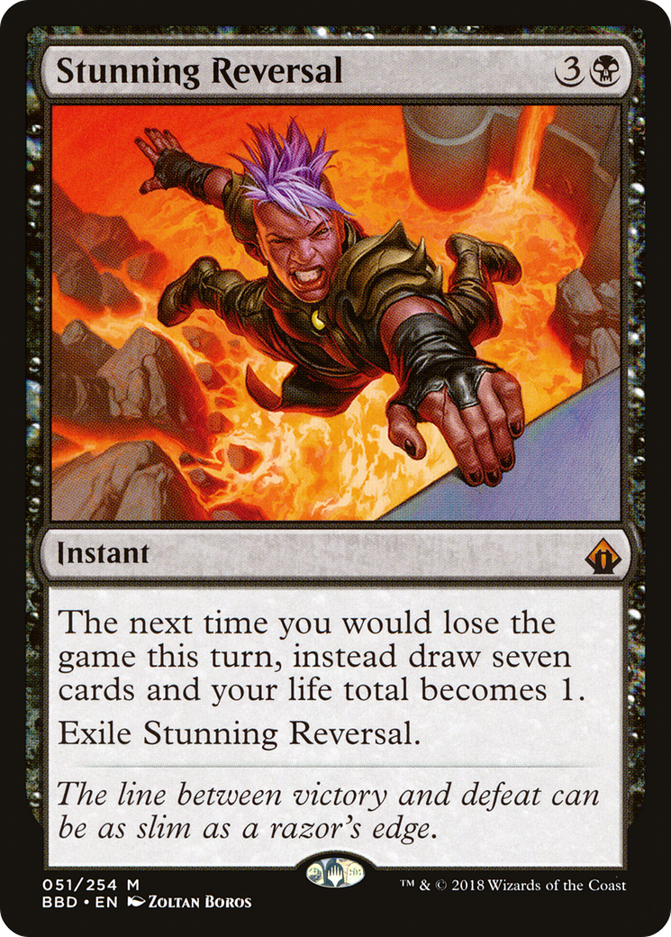 Battlebond - (BBD-051) - Stunning Reversal Foil