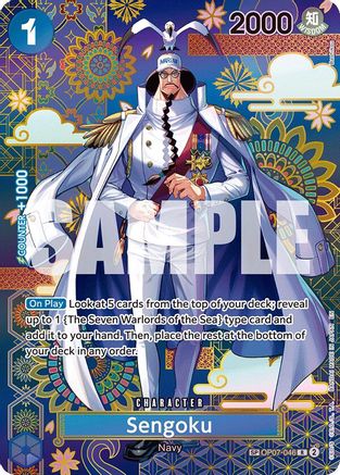 The Azure Seas Seven  OP07-046 Sengoku - OP07-046 (SP) (OP07-046)  - Foil - Rare
